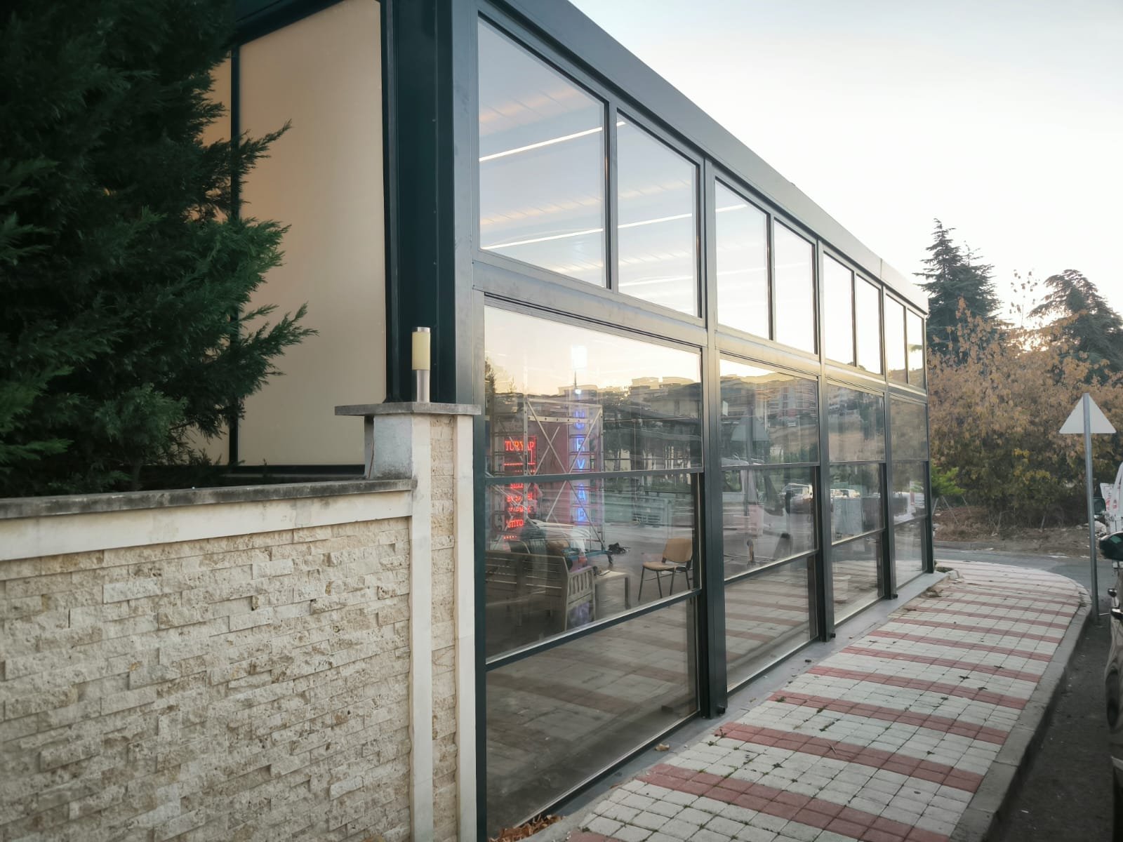 Alüminyum Doğrama Proje — İstanbul FERAH uygulaması
