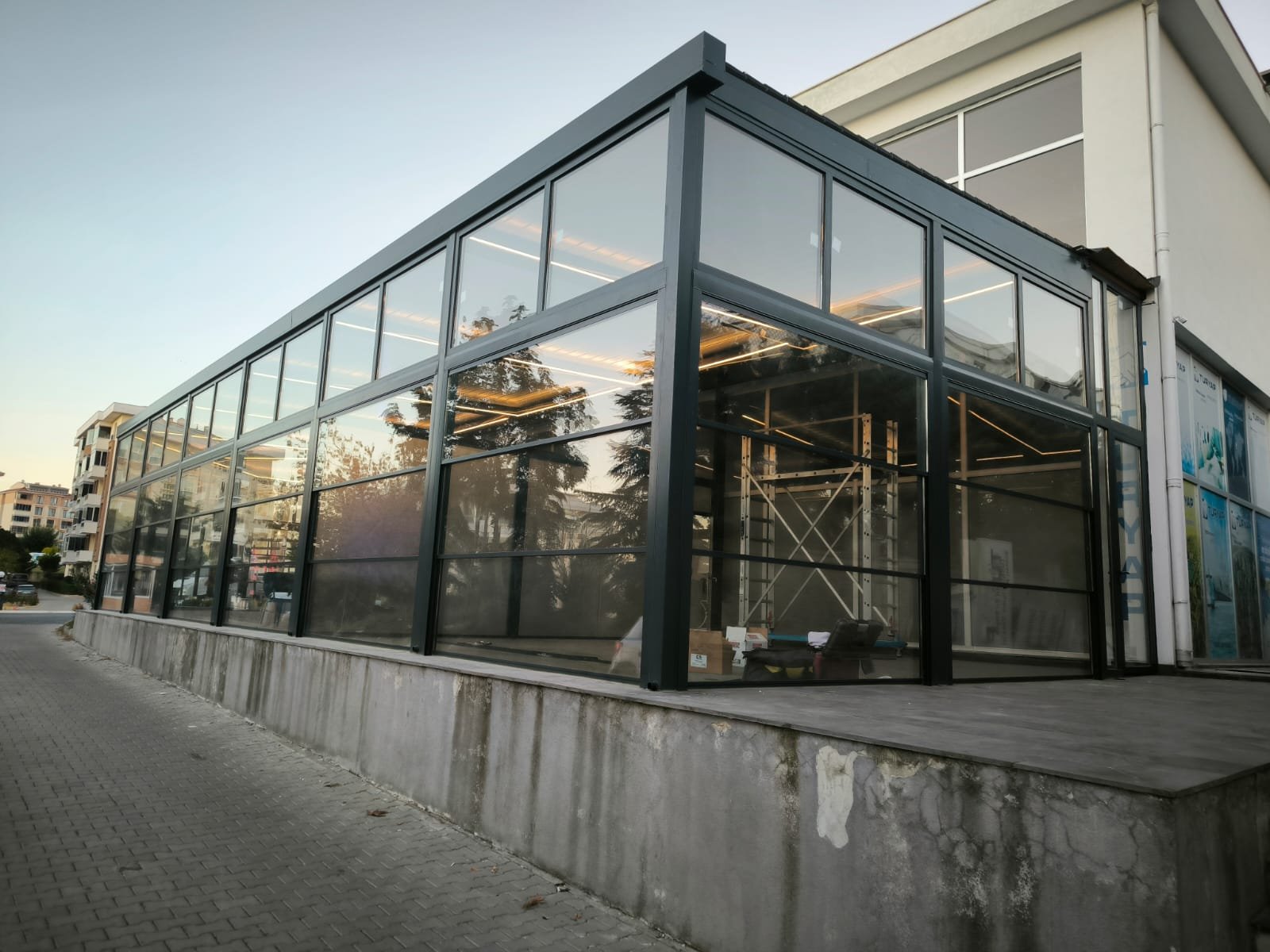 Alüminyum Doğrama Proje — İstanbul FERAH uygulaması